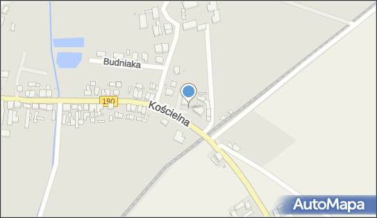 Paczkomat InPost WSK02M, Kościelna 4D, Wysoka 89-320