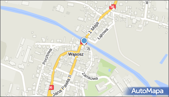 Paczkomat InPost WSS01M, Parafialna 2B, Wąsosz 56-210