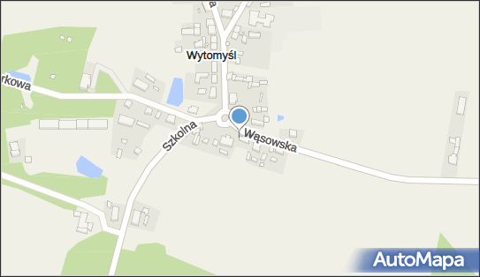 Paczkomat InPost WTOS01BAPP, Wąsowska 6A, Wytomyśl 64-300