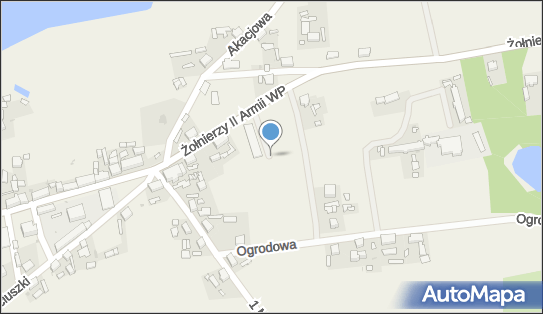 Paczkomat InPost WTSZ01BAPP, Żołnierzy II Armii Wp 69A, Witoszyn 68-131