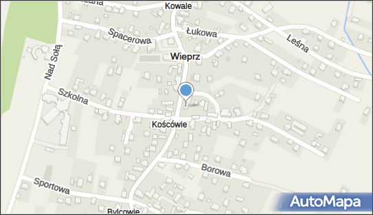 Paczkomat InPost WUP01N, Żywiecka 864, Wieprz 34-382