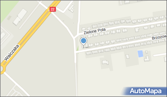 Paczkomat InPost WWW01APP, Brzozowa 28, Wawrów 66-400