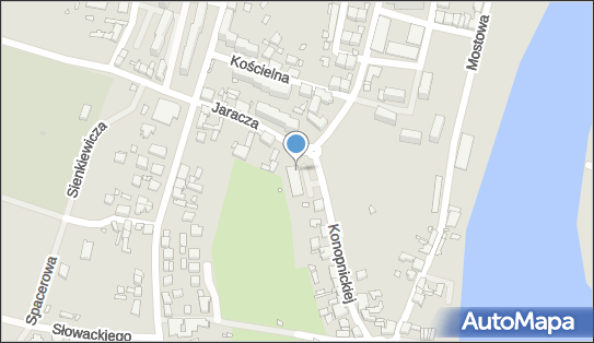 Paczkomat InPost WXN01M, Marii Konopnickiej 18, Wolin 72-510