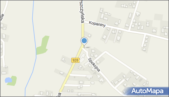 Paczkomat InPost WYR02N, Spokojna 2, Wyry 43-175