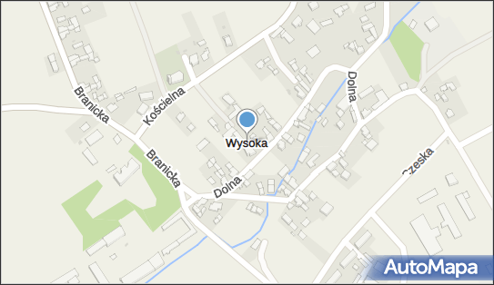 Paczkomat InPost WYSK01BAPP, Dolna 37, Wysoka 48-140