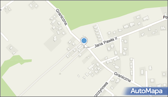 Paczkomat InPost WZA01N, Graniczna 207, Wola Zachariaszowska 32-087