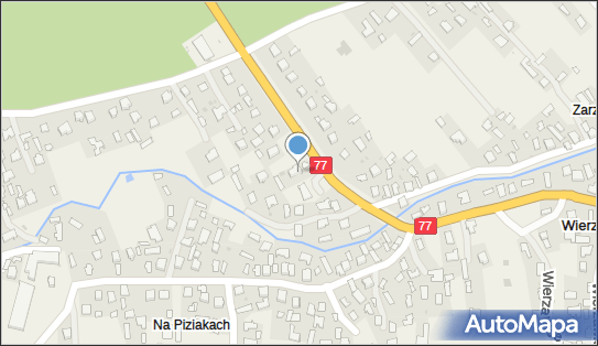Paczkomat InPost WZC01G, Wierzawice 147, Wierzawice 37-300