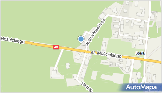 Paczkomat InPost XAA01G, Prezydenta Stanisława Wojciechowskiego 2 97-215