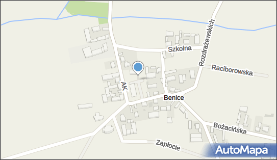Paczkomat InPost XCE01M, Krotoszyńska 1, Benice 63-700