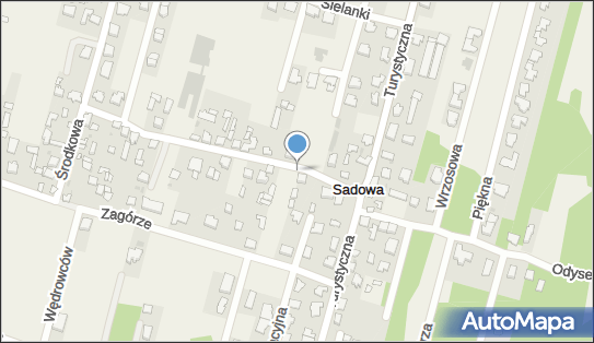 Paczkomat InPost XDQ01M, Strzelecka 9, Sadowa 05-092