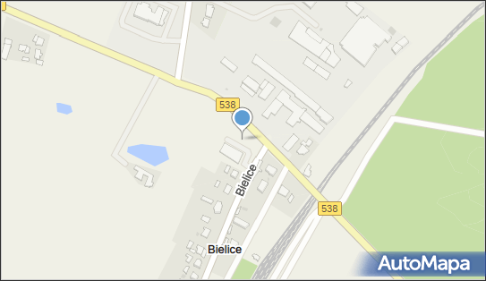 Paczkomat InPost XEI01M, Bielice 36A, Bielice 13-330