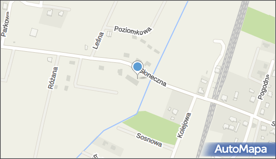 Paczkomat InPost XIU01M, Słoneczna 22, Białuń 72-100