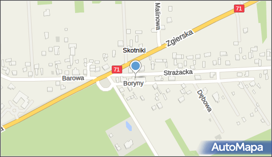 Paczkomat InPost XKT01M, Strażacka 4, Skotniki 95-002