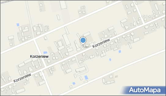 Paczkomat InPost XKW01M, Korzeniew 112, Korzeniew 62-831