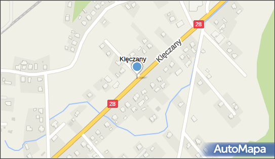 Paczkomat InPost XLE01M, Klęczany 95, Klęczany 38-333