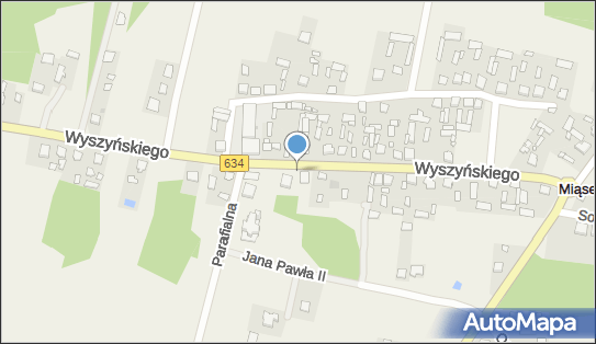 Paczkomat InPost XMA01M, Wyszyńskiego 27, Miąse 05-240