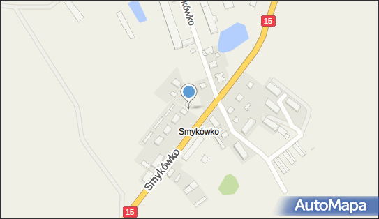 Paczkomat InPost XMY01M, Smykówko 11, Smykówko 14-100