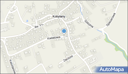 Paczkomat InPost XOB01M, Kwiatowa 1, Kobylany 32-082