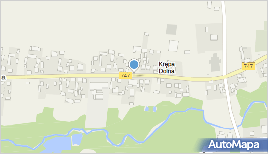 Paczkomat InPost XPK01M, Krępa Kościelna 56, Krępa Kościelna 27-300