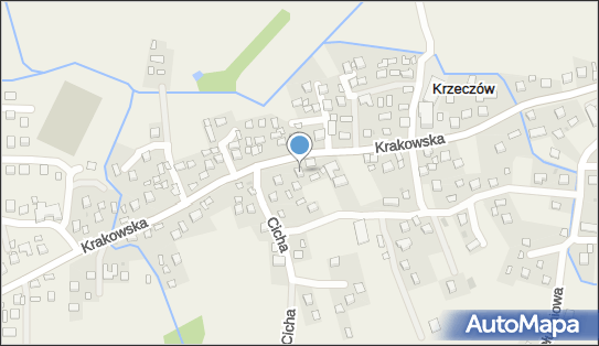 Paczkomat InPost XRE01M, Krakowska 128, Krzeczów 32-700