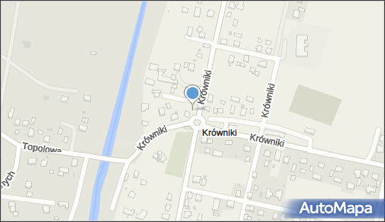 Paczkomat InPost XRW01M, Krówniki 11A, Krówniki 37-705