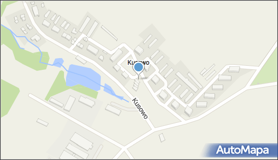 Paczkomat InPost XUV01N, Kusowo 13A, Kusowo 76-245