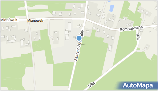 Paczkomat InPost XUW01M, Szarych Szeregów 1, Szulborze Wielkie 07-324