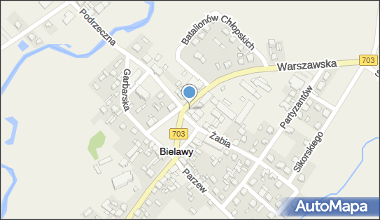 Paczkomat InPost XVY01AP, Warszawska 1, Bielawy 99-423