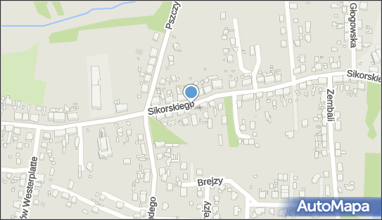 Paczkomat InPost ZAB01M, Sikorskiego 59A, Zabrze 41-809