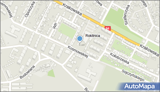 Paczkomat InPost ZAB10M, Krakowska 45, Zabrze 41-808