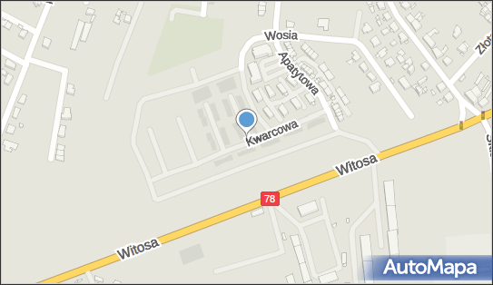 Paczkomat InPost ZAB12BAPP, Kwarcowa 32, Zabrze 41-814