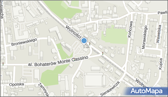 Paczkomat InPost ZAB13N, Wolności 343, Zabrze 41-800