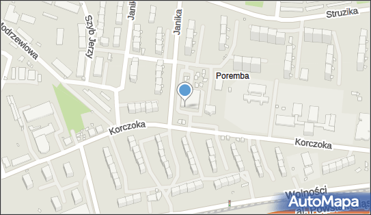 Paczkomat InPost ZAB20M, Janika 11, Zabrze 41-806