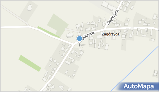 Paczkomat InPost ZACA01A, Zagórzyca 47, Zagórzyca 76-231