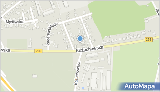 Paczkomat InPost ZAG03BAPP, Kożuchowska 4, Żagań 68-100