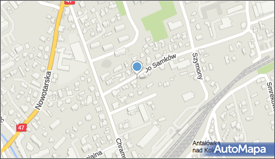 Paczkomat InPost ZAK15M, Do Samków 6, Zakopane 34-500