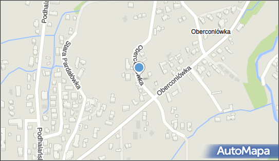 Paczkomat InPost ZAK16M, Oberconiówka 7b, Zakopane 34-500