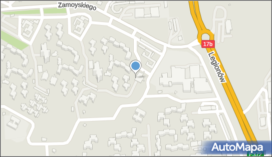 Paczkomat InPost ZAM02HP, Zamoyskiego 60A, Zamość 22-400