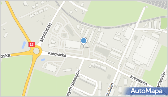 Paczkomat InPost ZAR03M, Katowicka 30, Żary 68-200