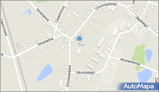 Paczkomat InPost ZAR07M, Grunwaldzka 17 A, Żary 68-200