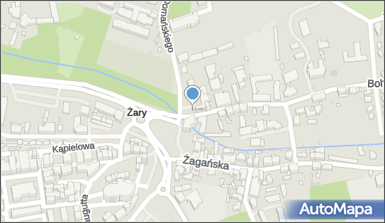 Paczkomat InPost ZAR12M, Bohaterów Getta 3, Żary 68-200