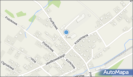 Paczkomat InPost ZAS01M, Porfirowa 22, Zalas 32-067