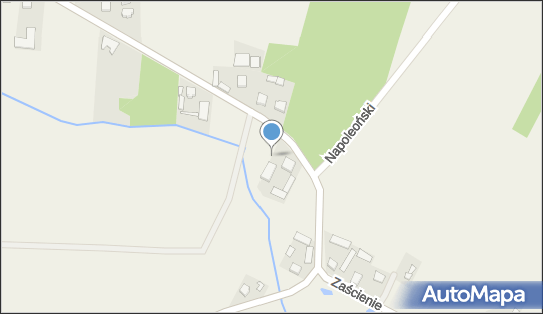 Paczkomat InPost ZASC01M, Zaścienie 49, Zaścienie 05-252