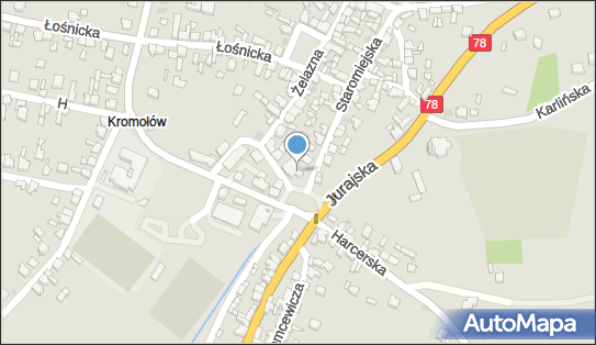 Paczkomat InPost ZAW02HP, Targowa 2, Zawiercie 42-431