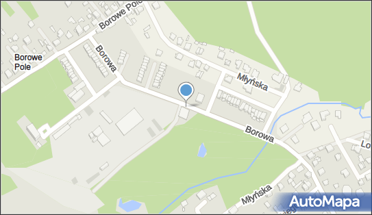 Paczkomat InPost ZAW03N, Borowa 31, Zawiercie 42-400