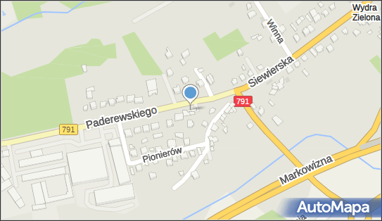 Paczkomat InPost ZAW04M, Paderewskiego 136b 136B, Zawiercie 42-431