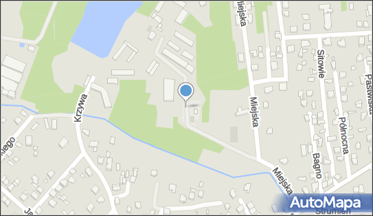 Paczkomat InPost ZAW05BAPP, Krzywa 3, Zawiercie 42-400