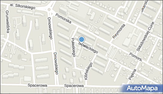 Paczkomat InPost ZAW08M, Pułaskiego 5, Zawiercie 42-400