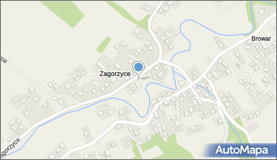 Paczkomat InPost ZAY02M, Zagorzyce 93A, Zagorzyce 39-126