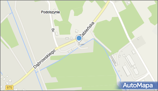 Paczkomat InPost ZBN01BAPP, Dąbrowskiego 120, Żabno 33-240